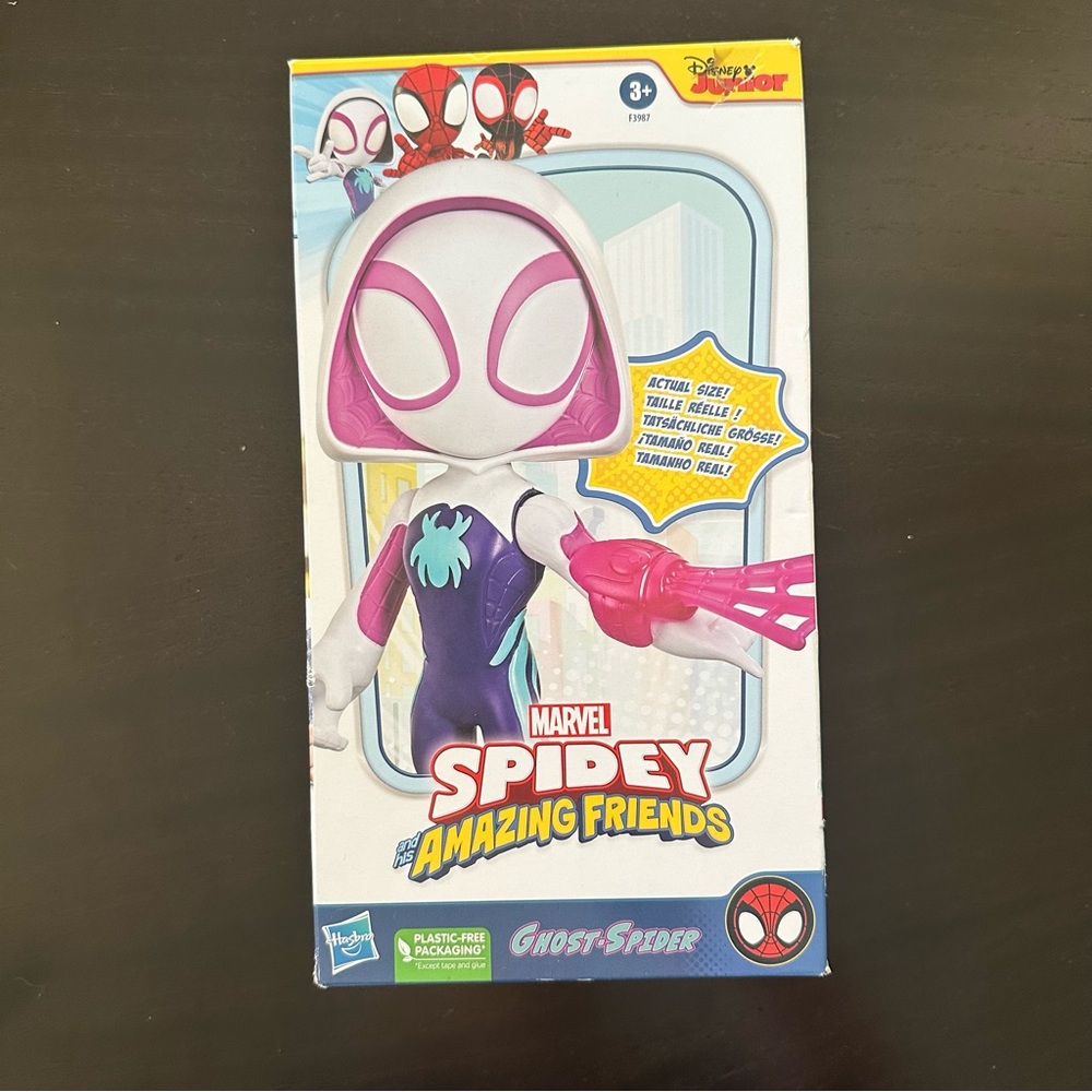 Marvel Spidey Friends Ghost-Spider Toy Action Figure NEW Ages 3+